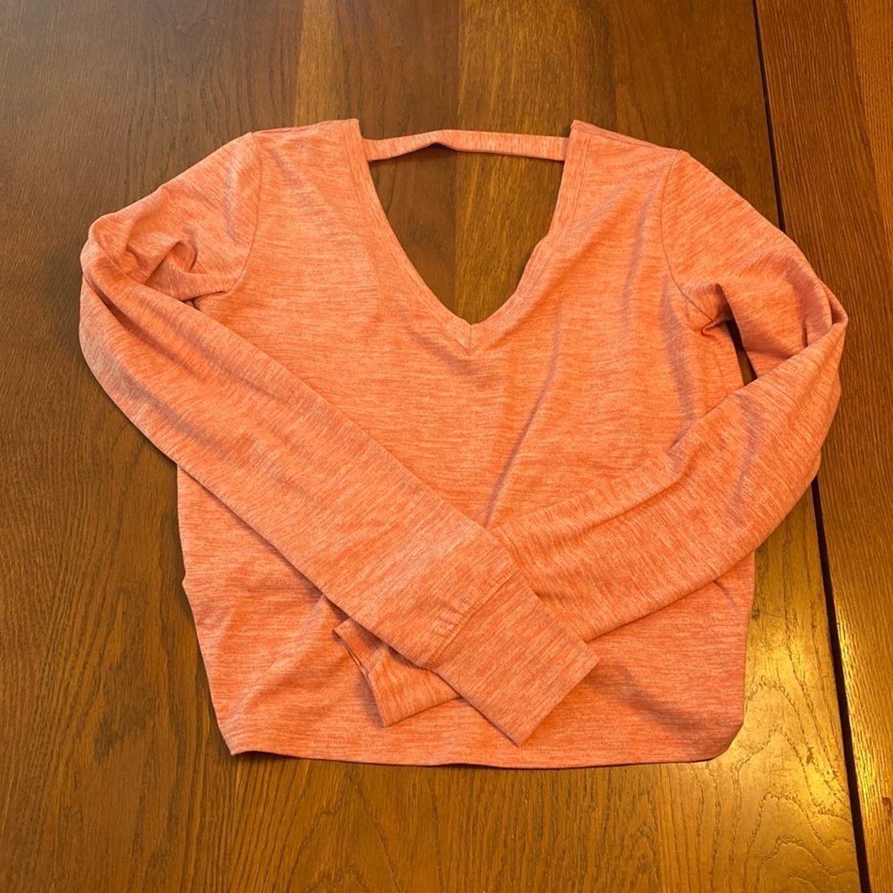 Open Back Long sleeve